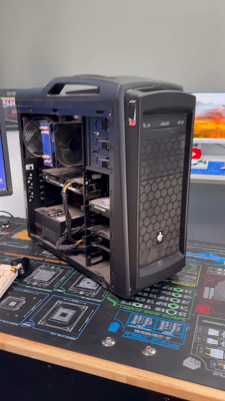 Old Gaming PC BSOD! #reels #tech #repair #pcrepair #computerrepair # ...