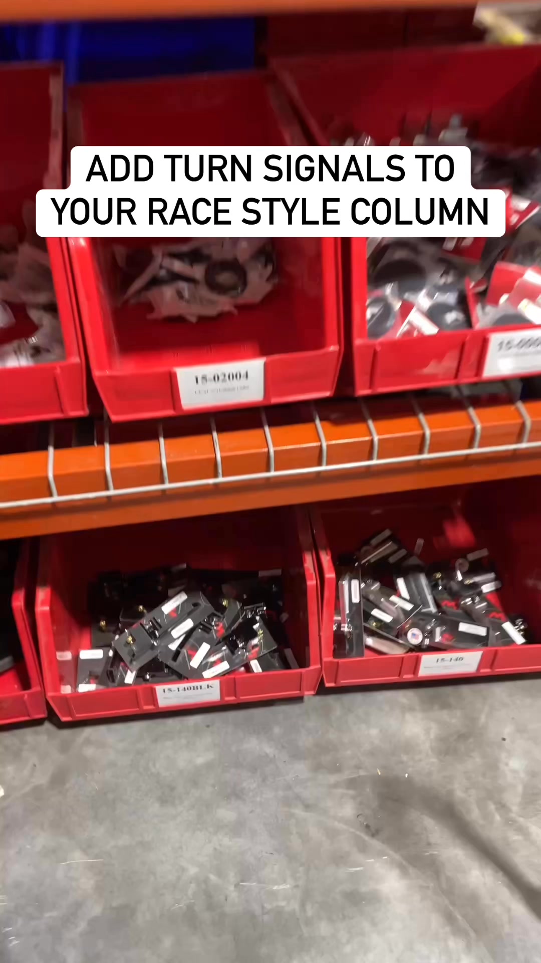 If you have a race column and want to add turn signals back to it, we ...