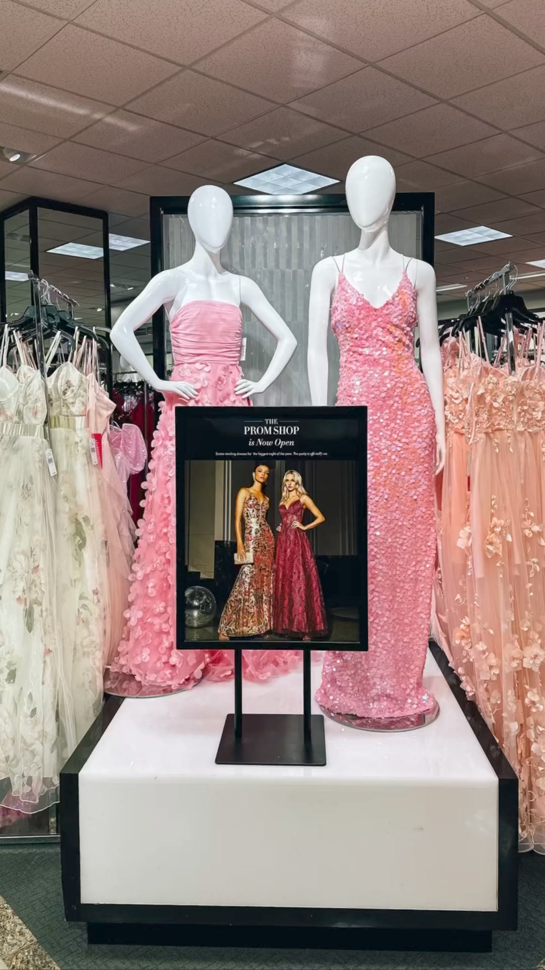 homecoming dresses in department stores Check out the Prom Shop at Dillard’s for the dress of your dreams ✨ | Lakeside Shopping Center boutique dress shop
