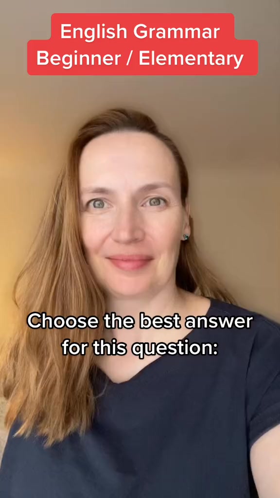 Test your grammar knowledge. What is the answer to the question “what ...