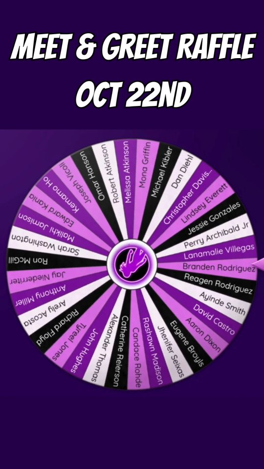 The raffle is officially CLOSED and the names are IN! This was your ...