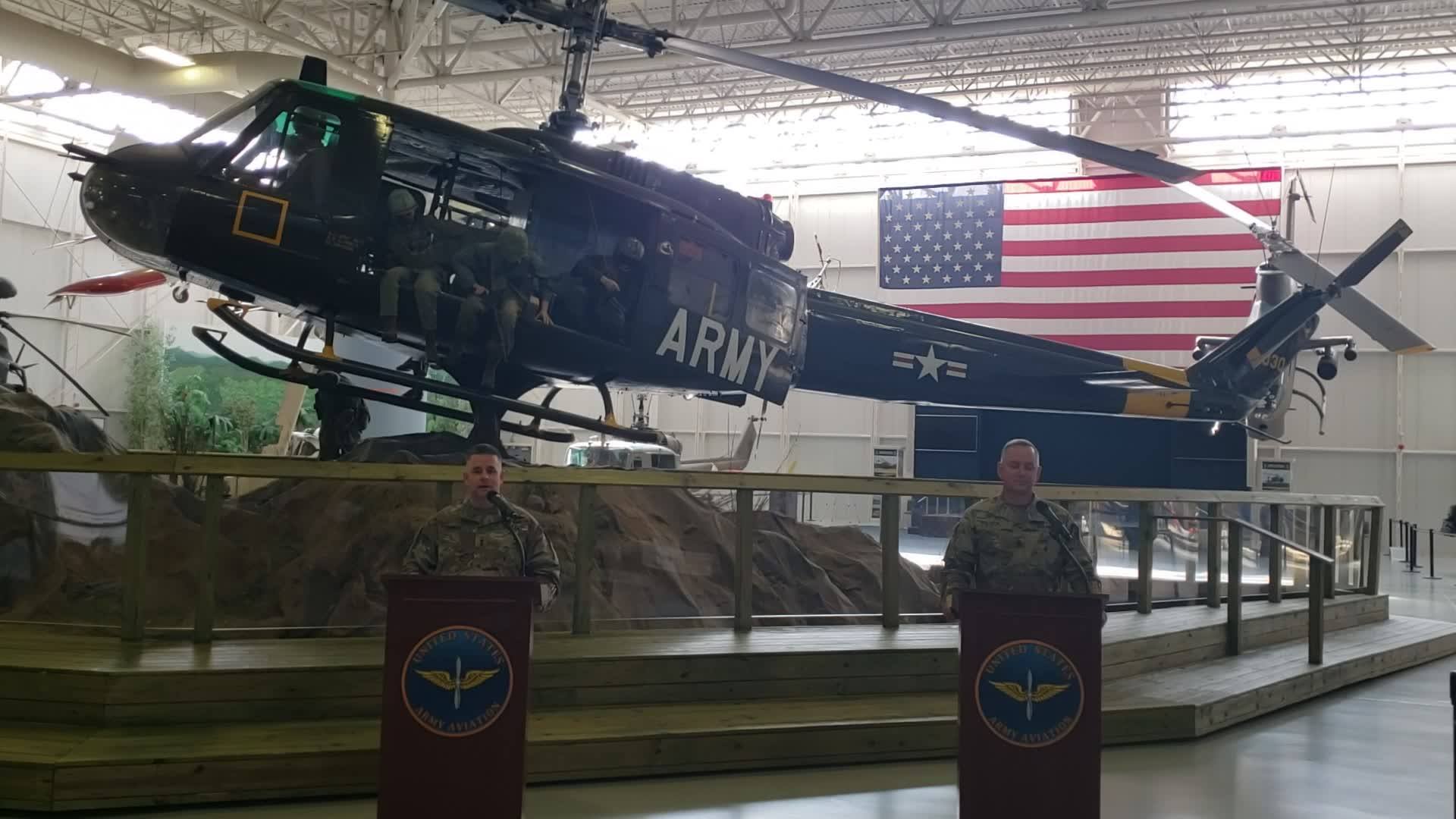 Maj. Gen. David Francis, USAACE and Fort Rucker commanding general, and ...
