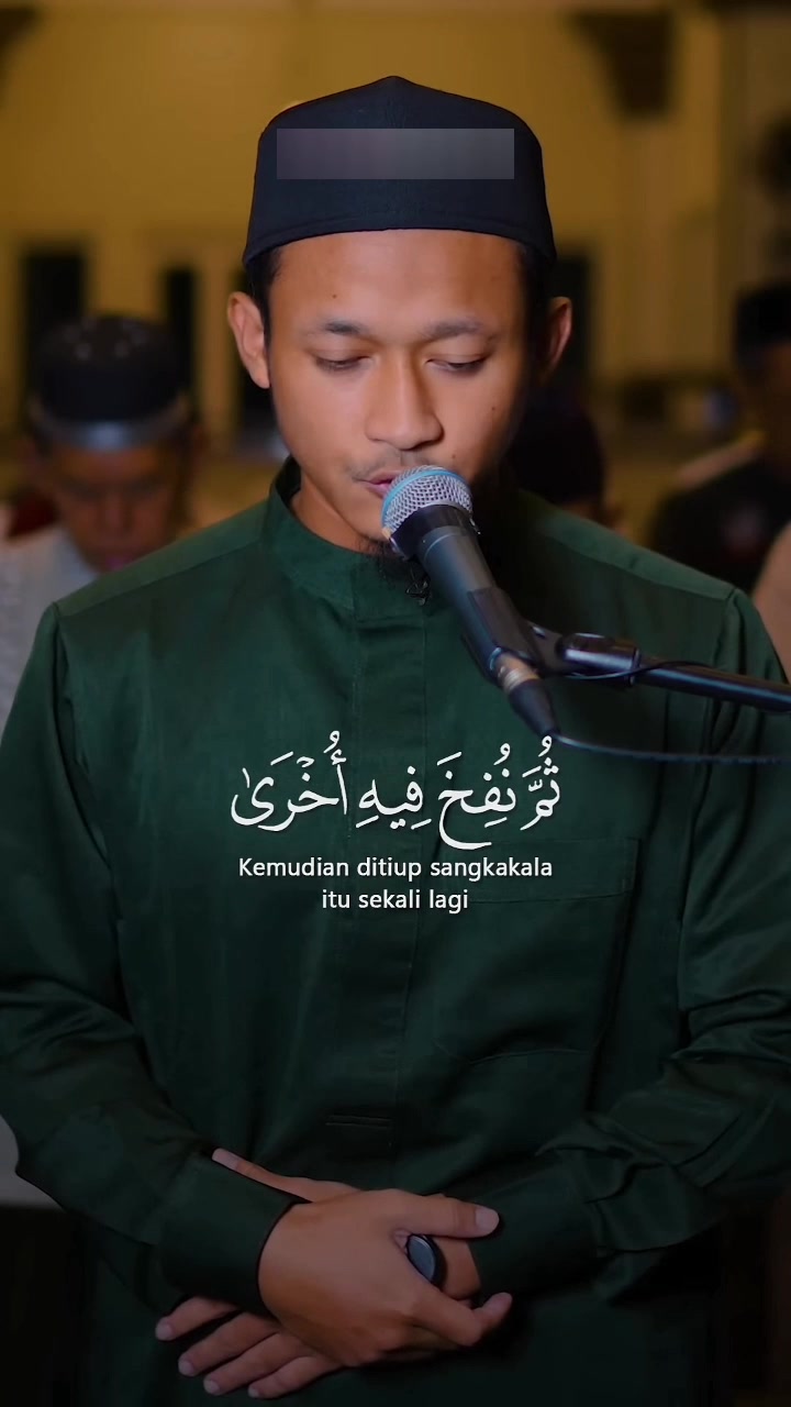 SURAT AZ ZUMAR AYAT 68-70 || THOLHAH MUHAMMAD #murottal #murottalmerdu ...