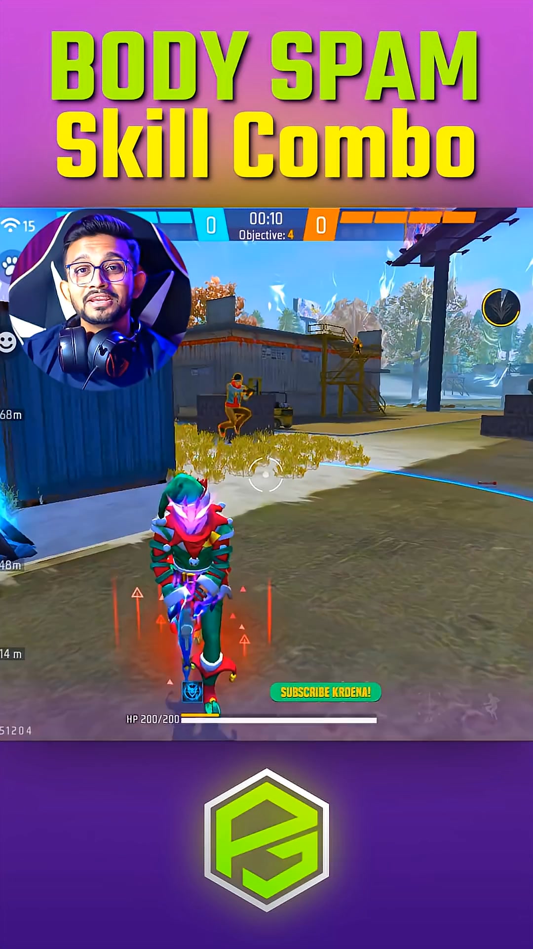 Body Spam Skill Combo #FreeFire #event #shorts #trending | Freefire ...