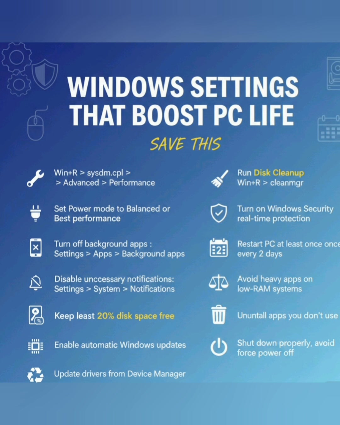 💻 Boost Your PC Performance & Security! Want your computer to run ...