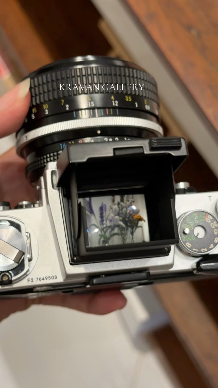 Nikon F2 with DW-1 Waist Level Finder Film Camera #kravangallery