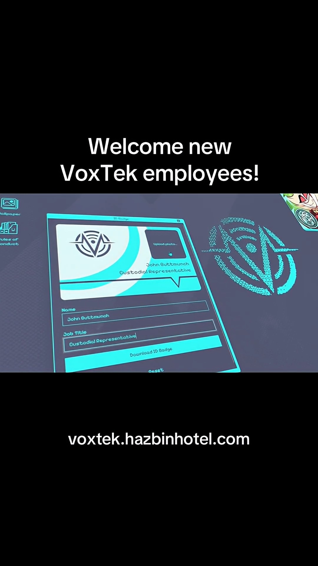 Hang onto your VoxTek employee card as it will be important later