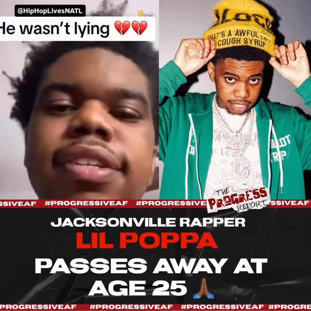 Rest in peace to Jacksonville, Florida rapper #LilPoppa who passed away ...