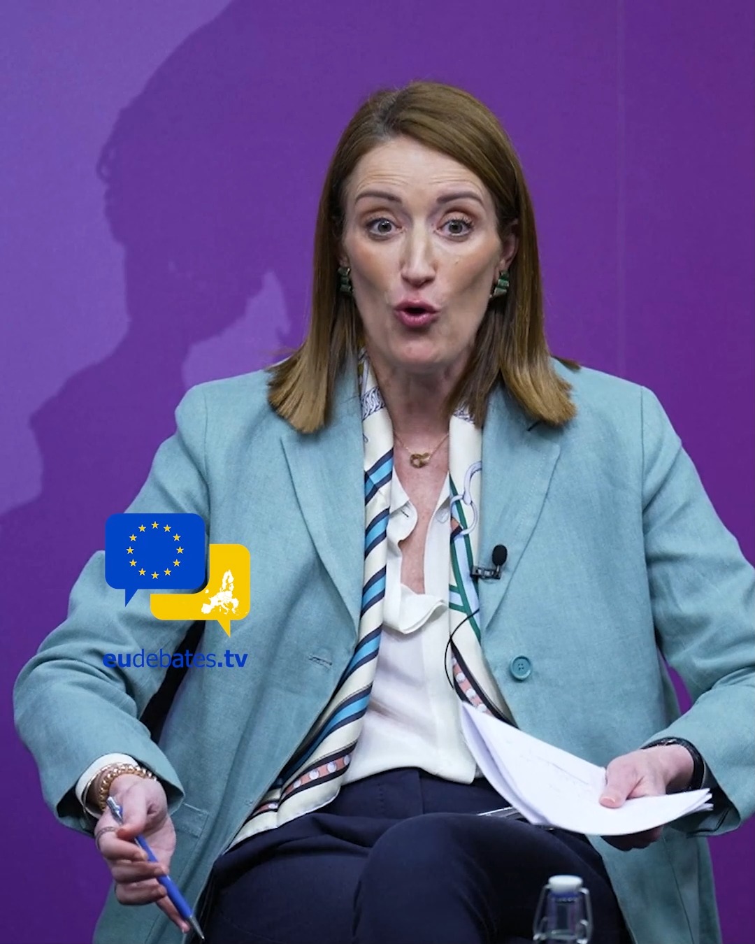 Stop Calling Europe Weak! Metsola’s Fiery Pushback on Freedom ...