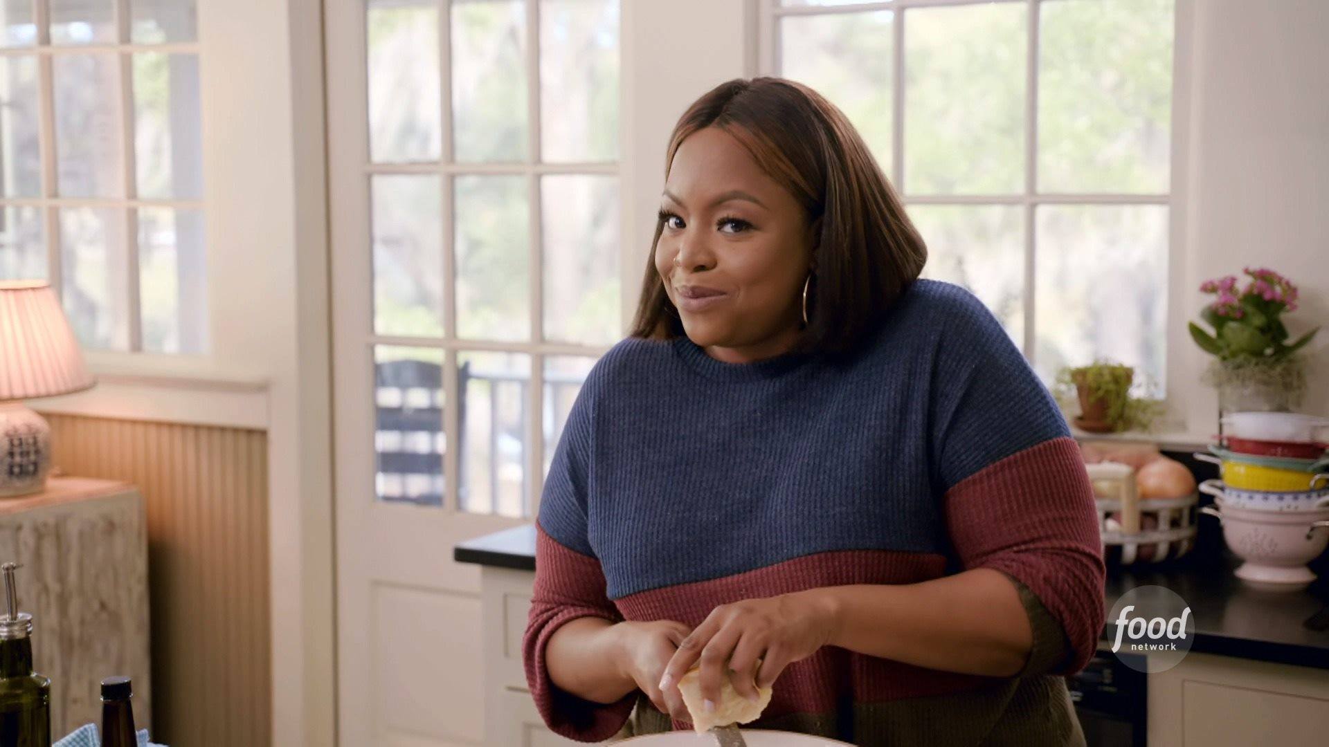Making your own Caesar dressing at home is wayyyy easier than you think. Try it for yourself with Kardea Brown's Kale Caesar Salad!, Subscribe to discovery+ to stream #DeliciousMissBrown and so much 