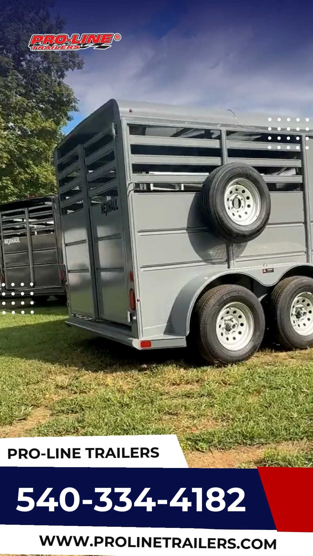 🏍️ Riders trust Pro-Line for open and enclosed motorcycle trailers that ...