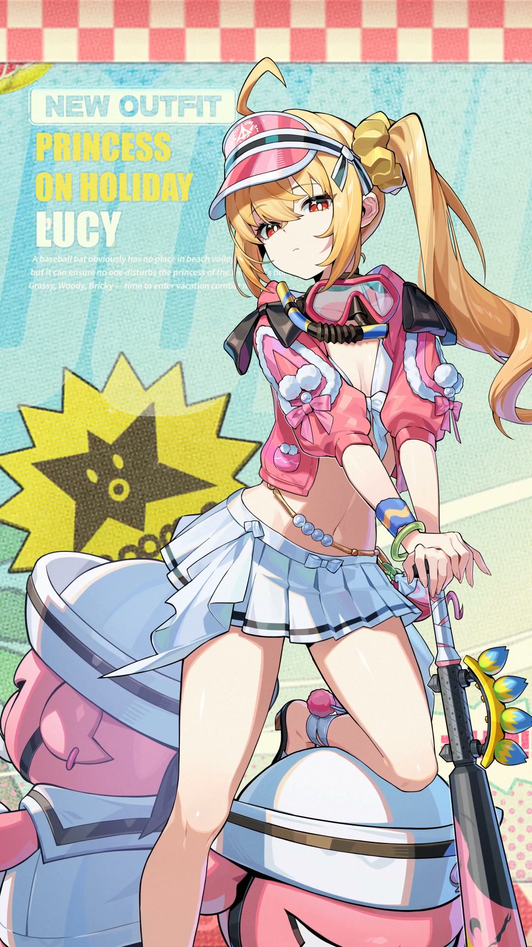Lucy's brand-new summer outfit is coming soon! Proxies can obtain