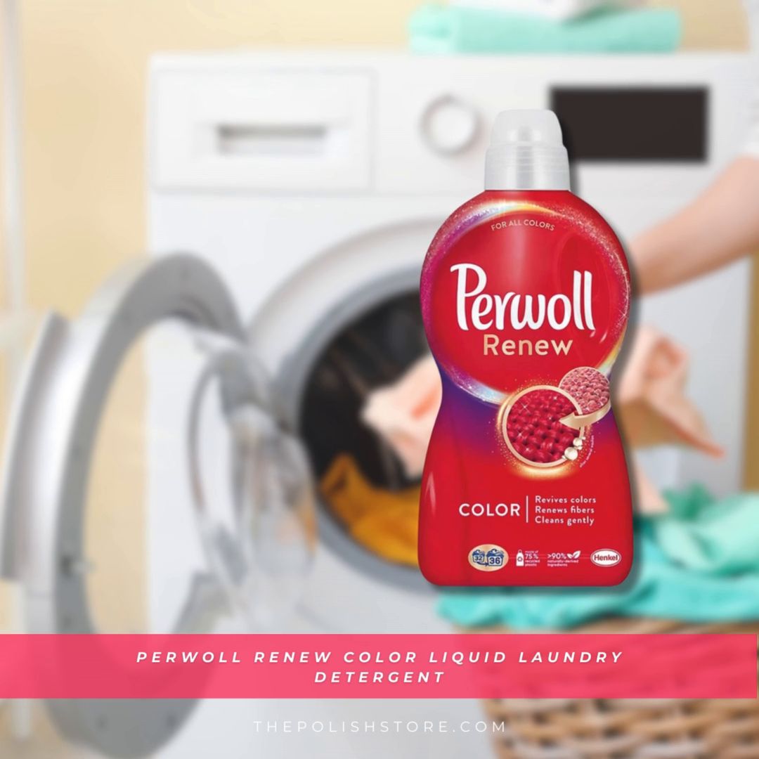 Let your clothes spring back to life with Perwoll Renew Color! 🌸💖 Experience the joy of colors that pop and fabrics that feel soft and new. Perfect for the stylish Pole in