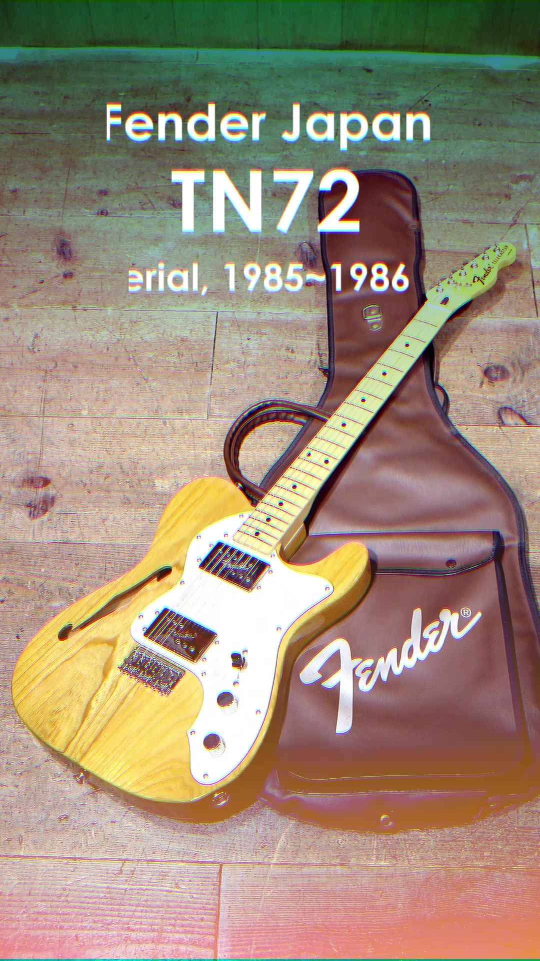 入荷情報】Fender Japan TN72-75 ――フジゲン工場、1985年～1986年の