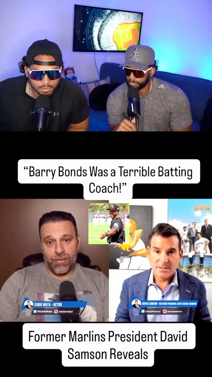 EL EX PRESIDENTE DE LOS MIAMI MARLINS DAVID SAMSON DICE QUE BARRY BONDS ...