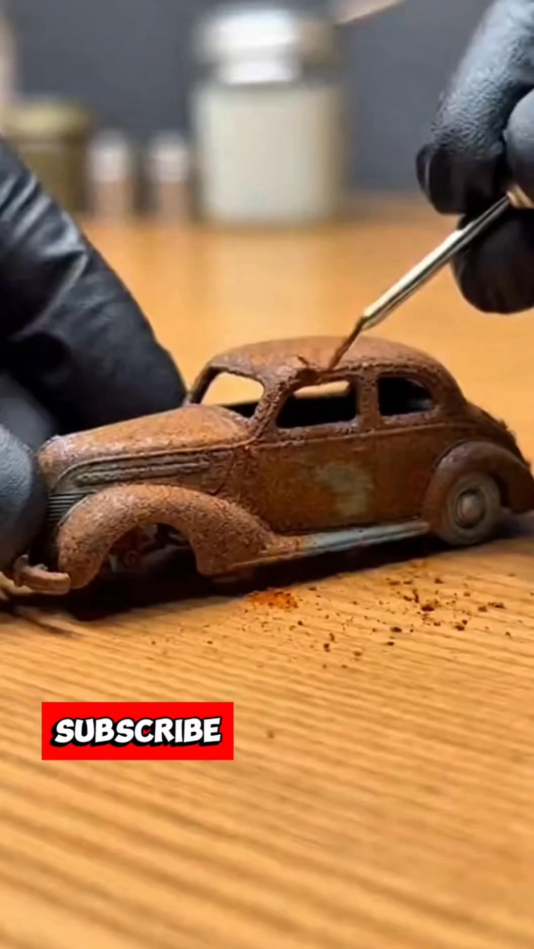 ASMR restoration of old miniature mini cars. #miniature | Kang Rizqy ...
