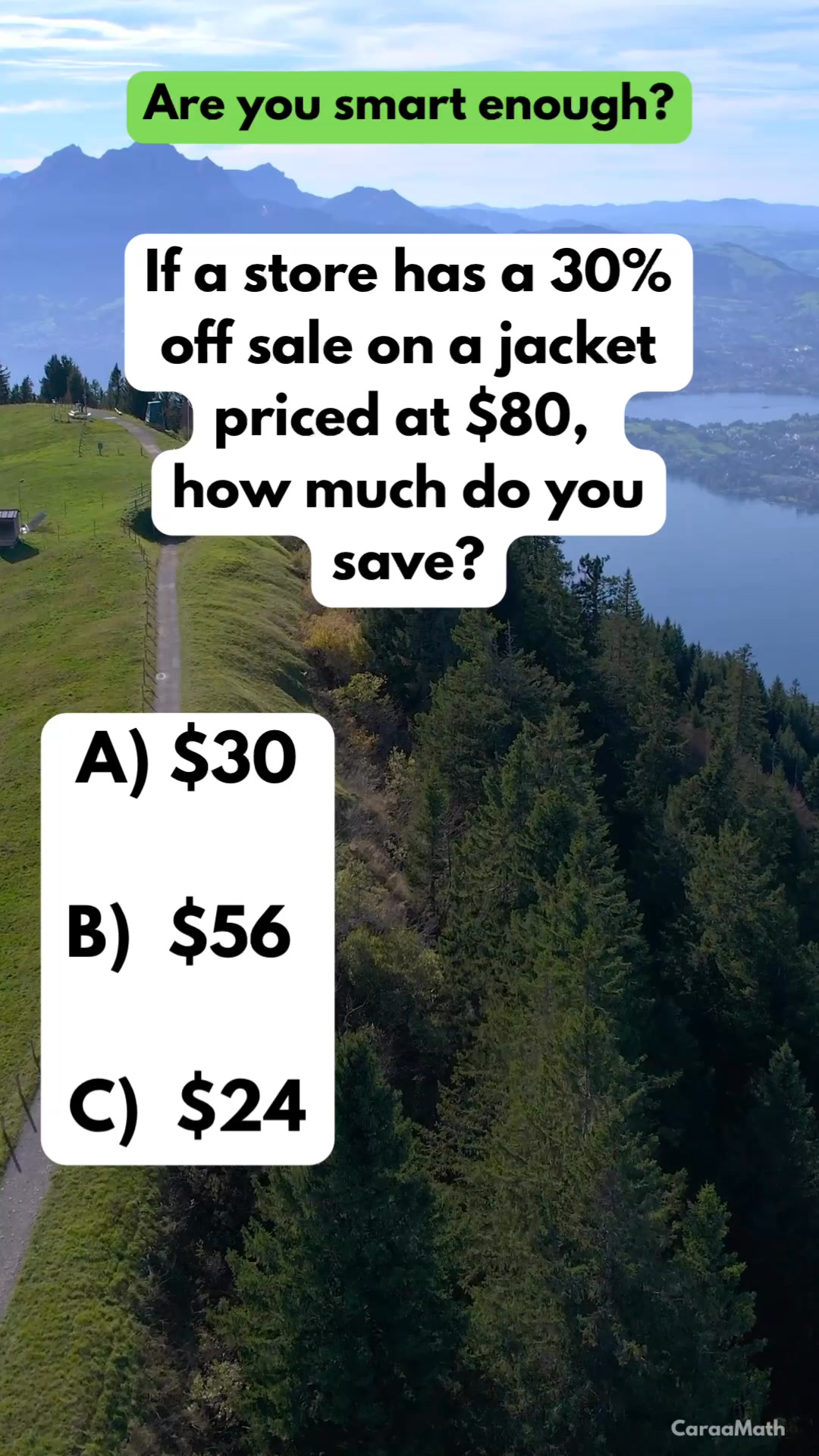 Comment your answer below ⬇️ #reel #math #quiz #trivia #fyp #logic # ...
