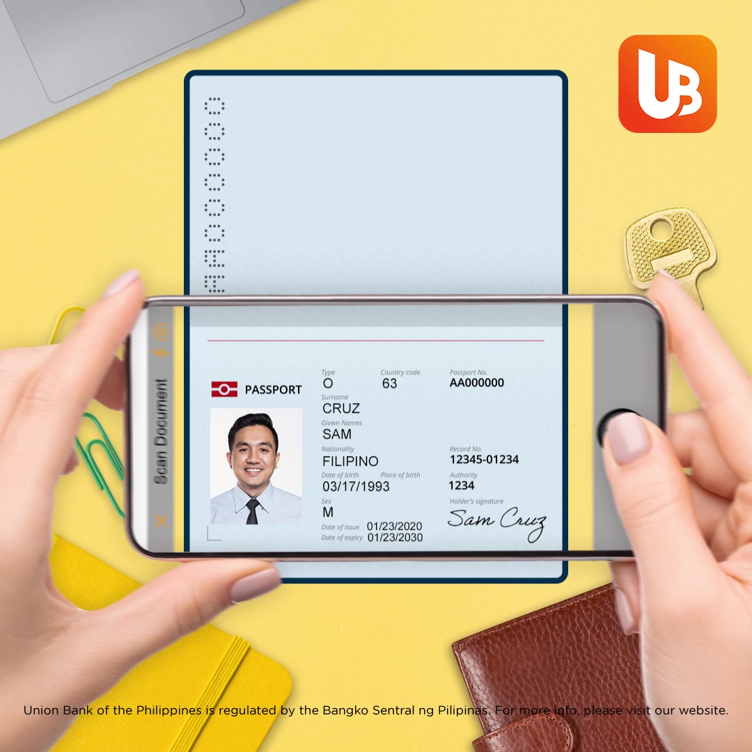 Planning to open a UB account? Remember to upload a bright and clear ID ...