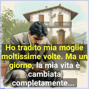 Ho tradito mia moglie moltissime volte. Ma un giorno, la mia vita è ...