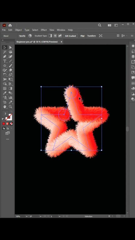 Create Amazing Fuzzy Fur Effect in Adobe Illustrator #design # ...