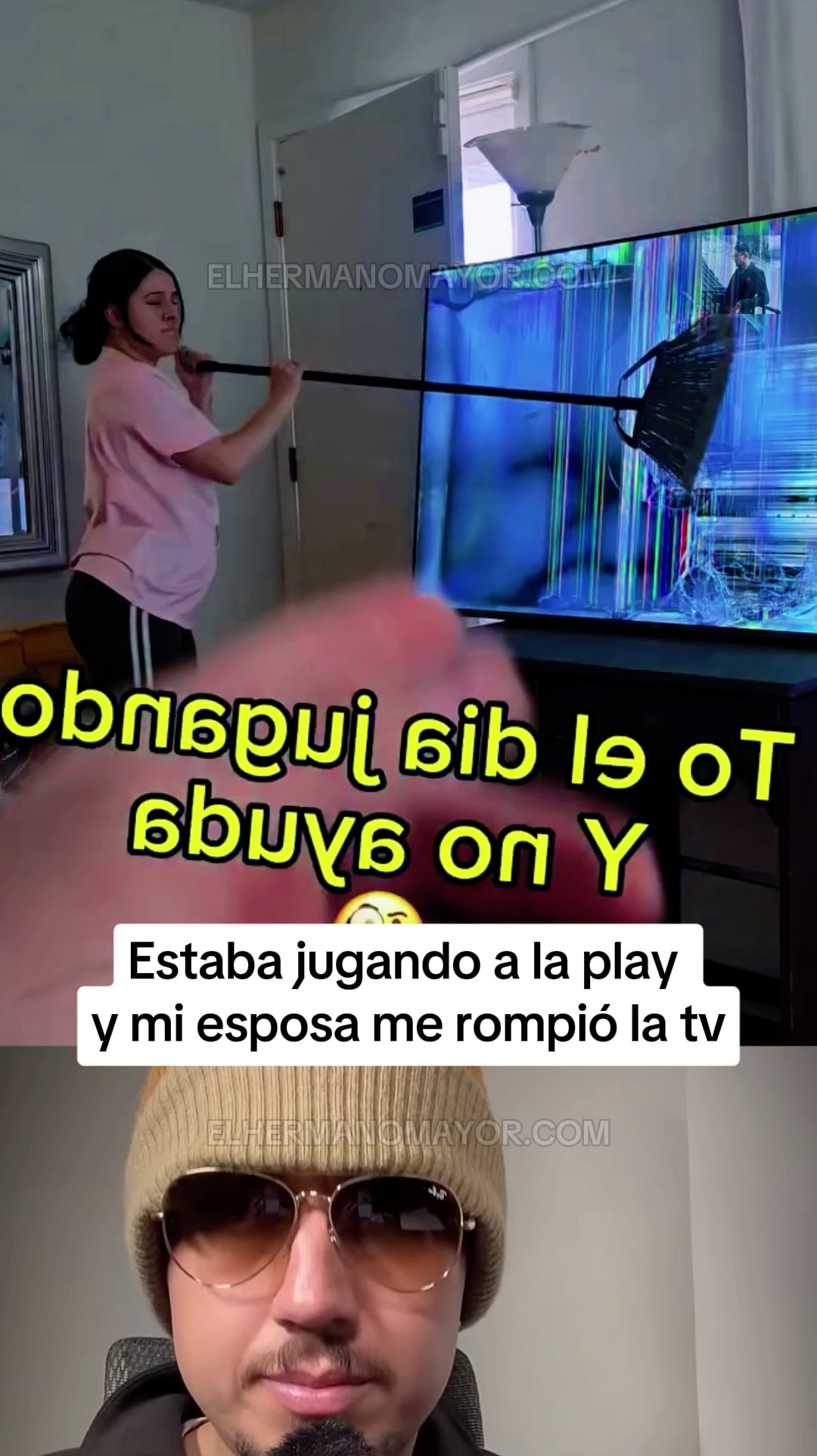 Estaba jugando a la play y su esposa le rompió la tv | Iván Barca El ...