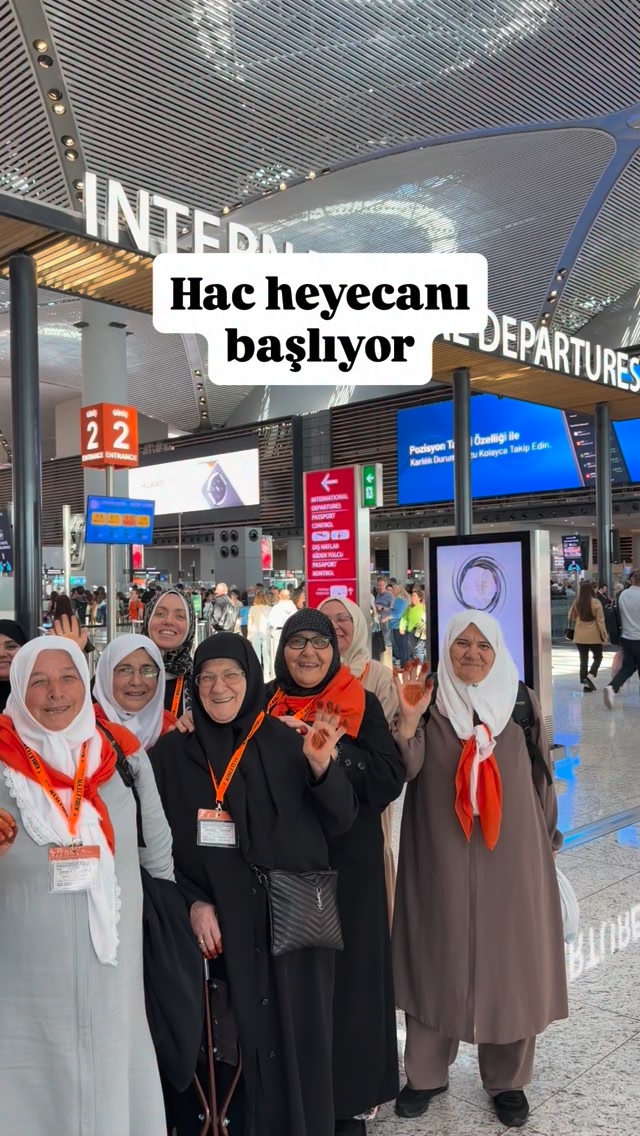 Hac heyecanı başlıyor ✈️ İlk Hac kafilemizle istikamet Medine-i Münevv