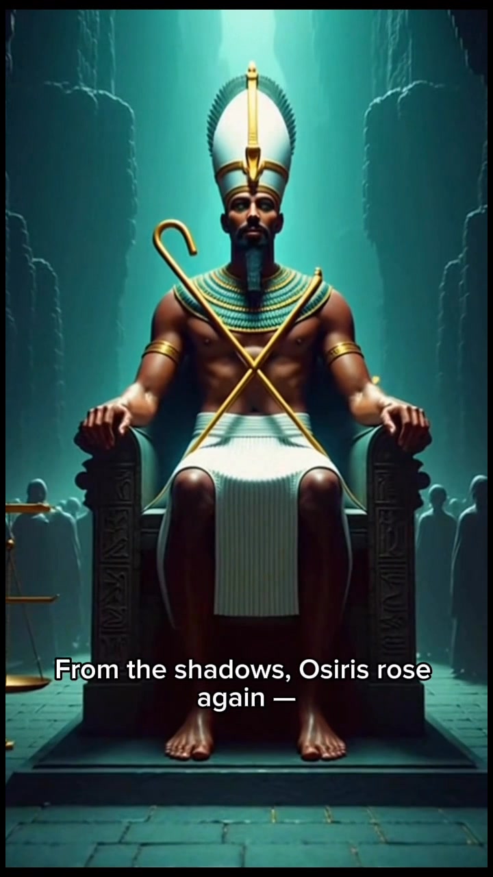 Osiris was more than a king — he was a symbol of balance, justice, and ...