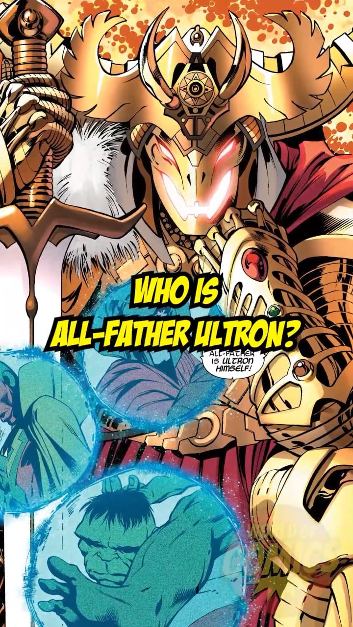 Ultron with god-powers. Meet All-Father Ultron ⚙️👑 #Marvel #Ultron # ...