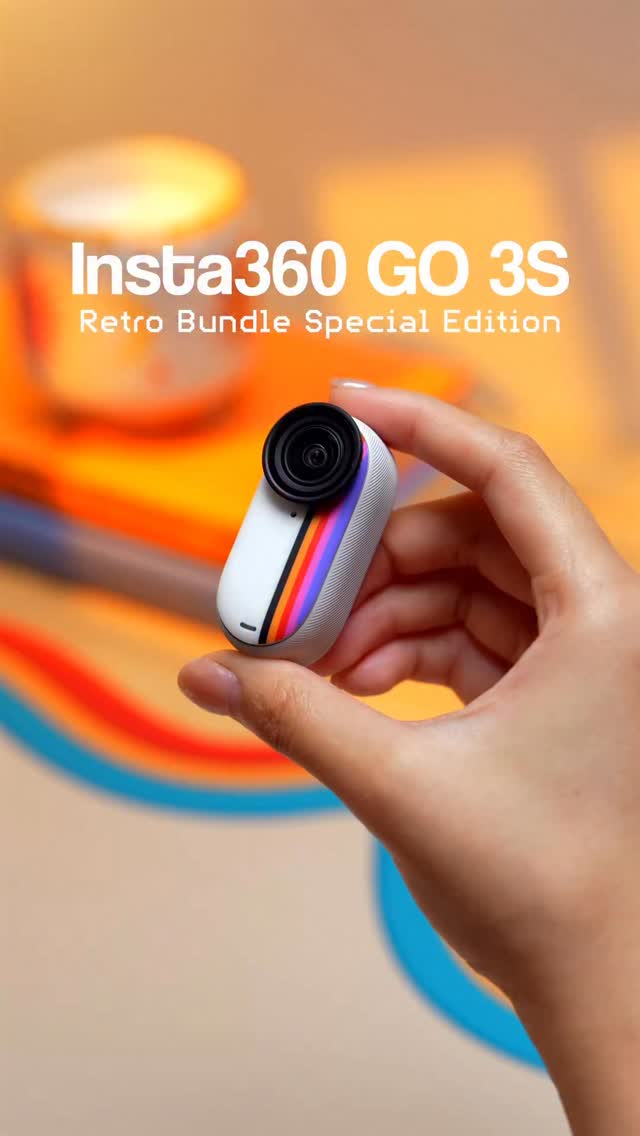 GO 3S just went retro 📷 Meet the GO 3S Retro Bundle (Special