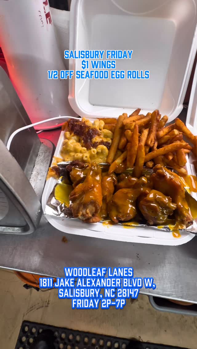 FRIDAY FRIDAY FRIDAY!!!!!!!!!!! Salisbury .. $1 WINGSSSS and 1/2 offff ...