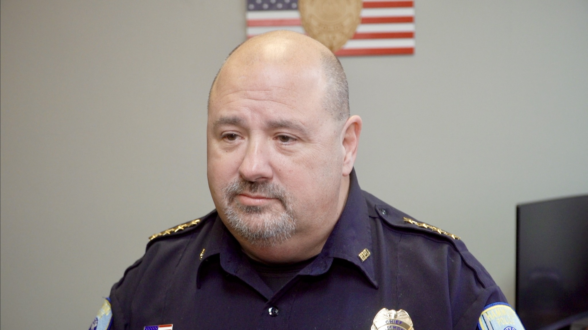 Police Chief Edwin Bergeron Jr. on recent crimes in Hammond. | AN17 ...