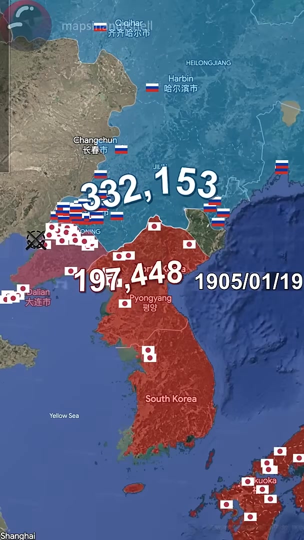 Brilliant Maps - The Russo-Japanese War In 60 Seconds... | Facebook