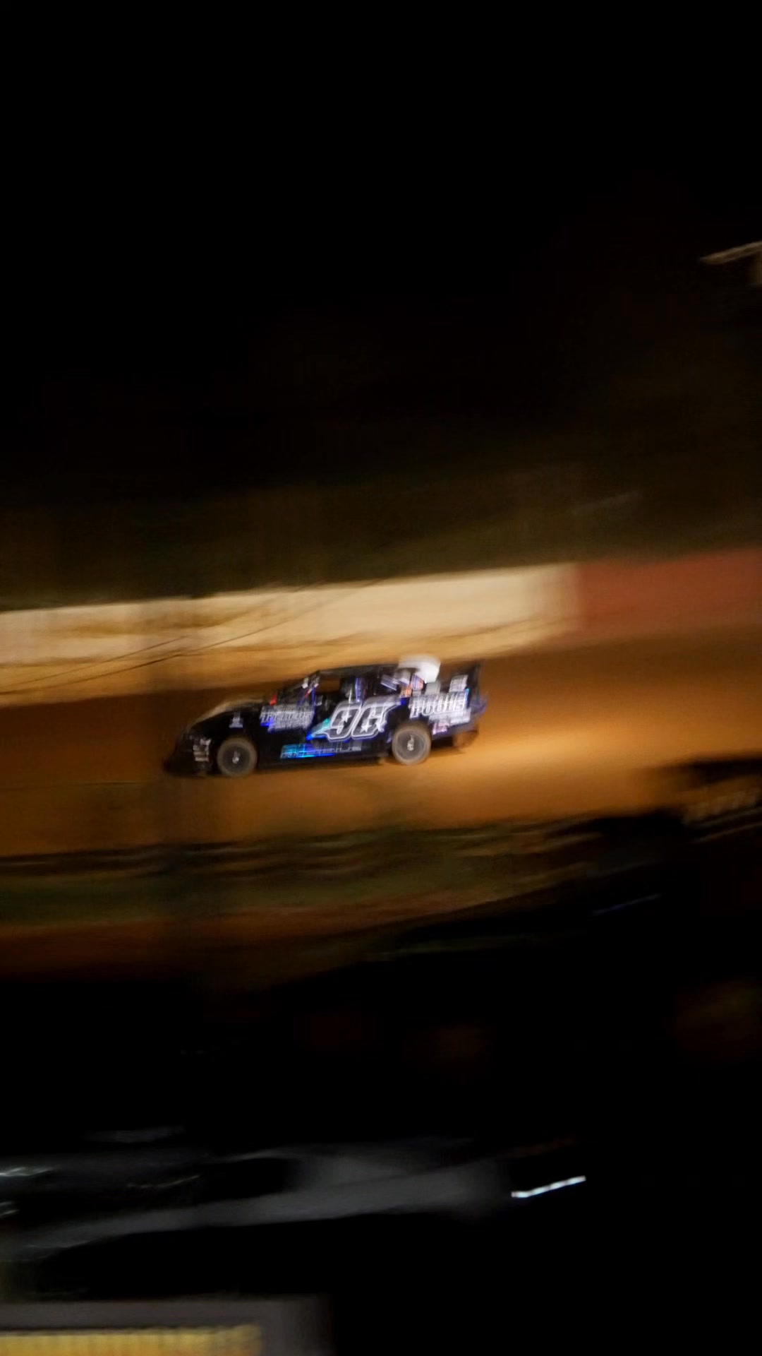 Tyler Riddle on loud pedal Sunday night at Cherokee Speedway during ...