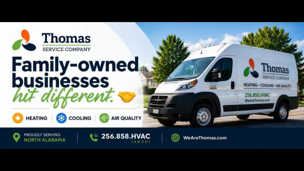 🧑‍🧒‍🧒Let our family make sure your family 🏠 stays cool ❄️ this summer ☀️. 📞Call us to find out about our Summer Tune-up: 256-858-4822 | Thomas Service Company
