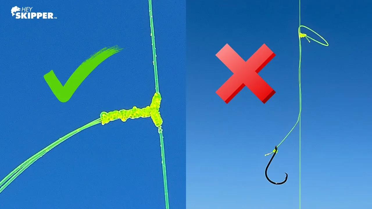 NO MORE TANGLED RIGS WITH THIS KNOT! (T-Knot Tutorial) This is one of ...
