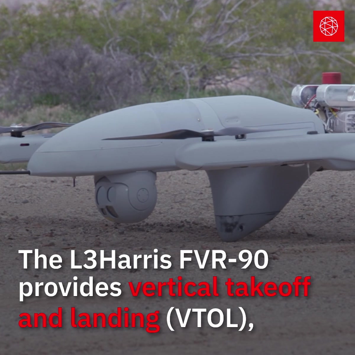 Easy assembly. Runway independence. Meet the FVR-90: https://bit.ly ...
