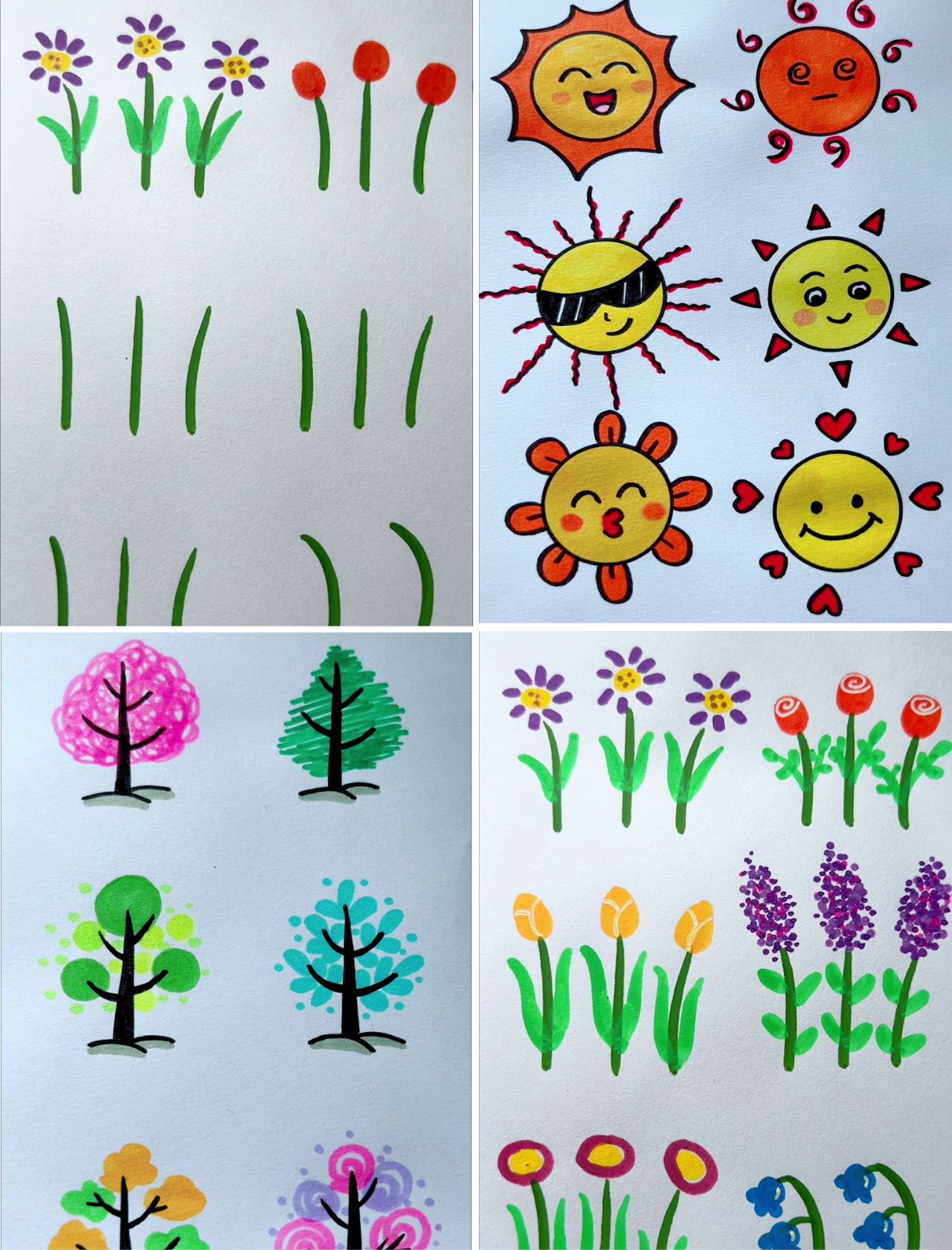 Easy Animal Drawing Tutorials for Kindergarten Kids | animal, tutorial ...