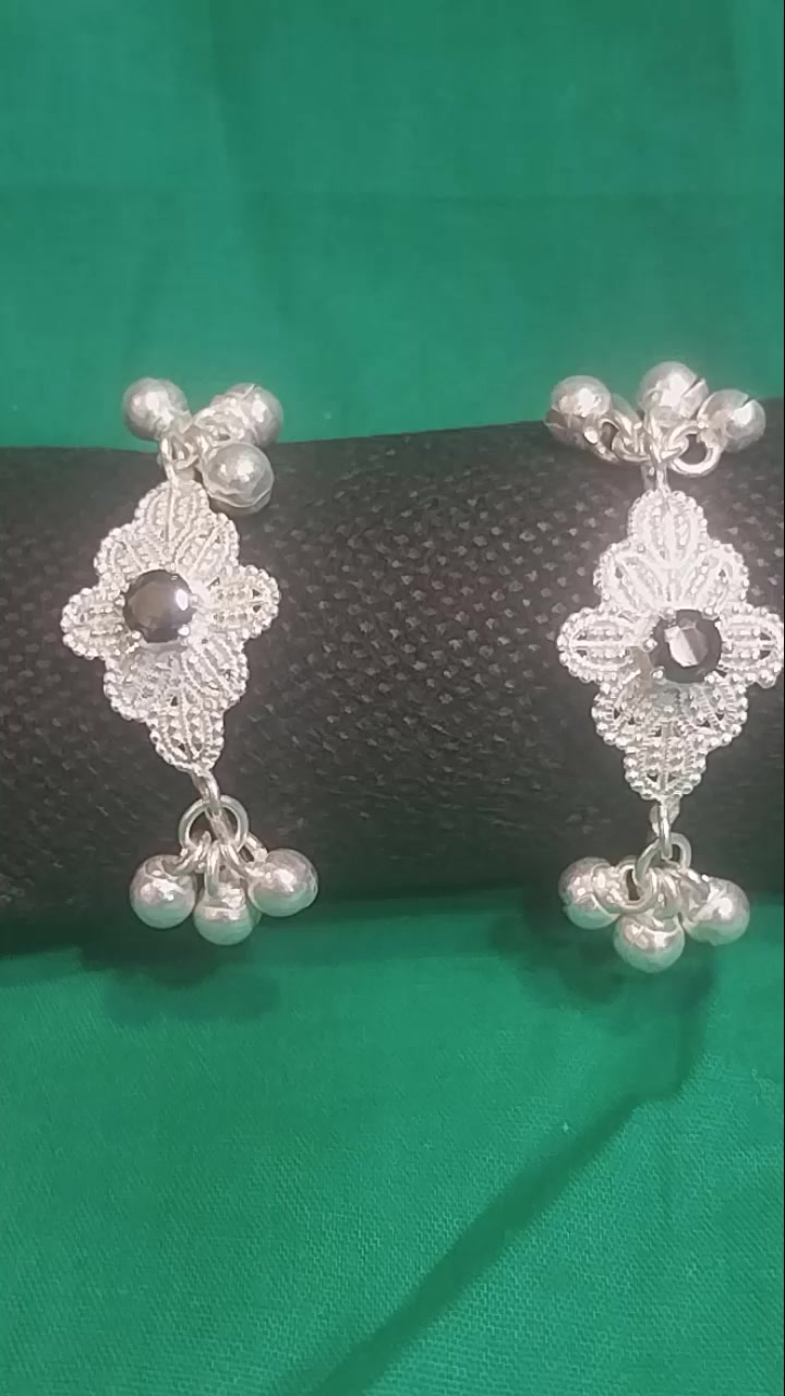 Beautiful designer Breslet Original chandi rupa (925) #silverbreslet # ...