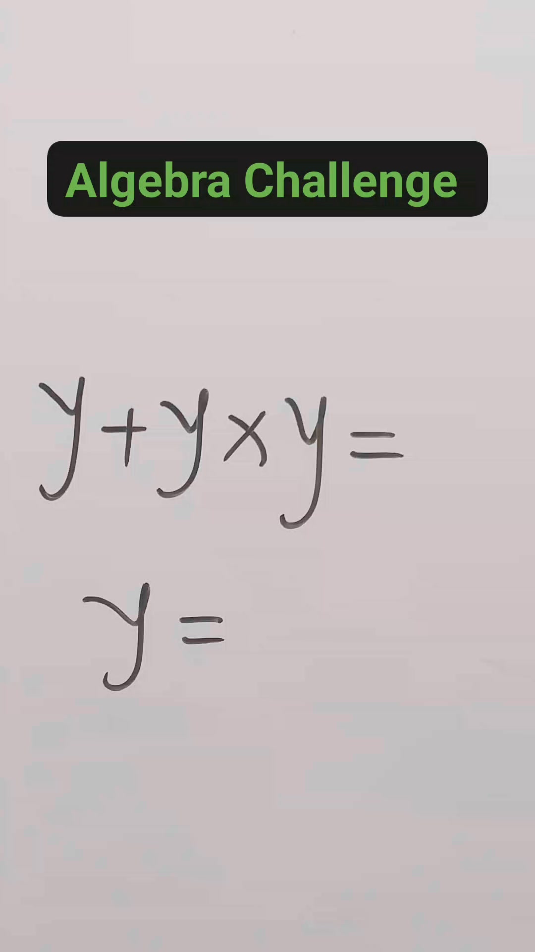 The math Challenge that broke the internet 😳😱🤔🔥 #mathematics # ...