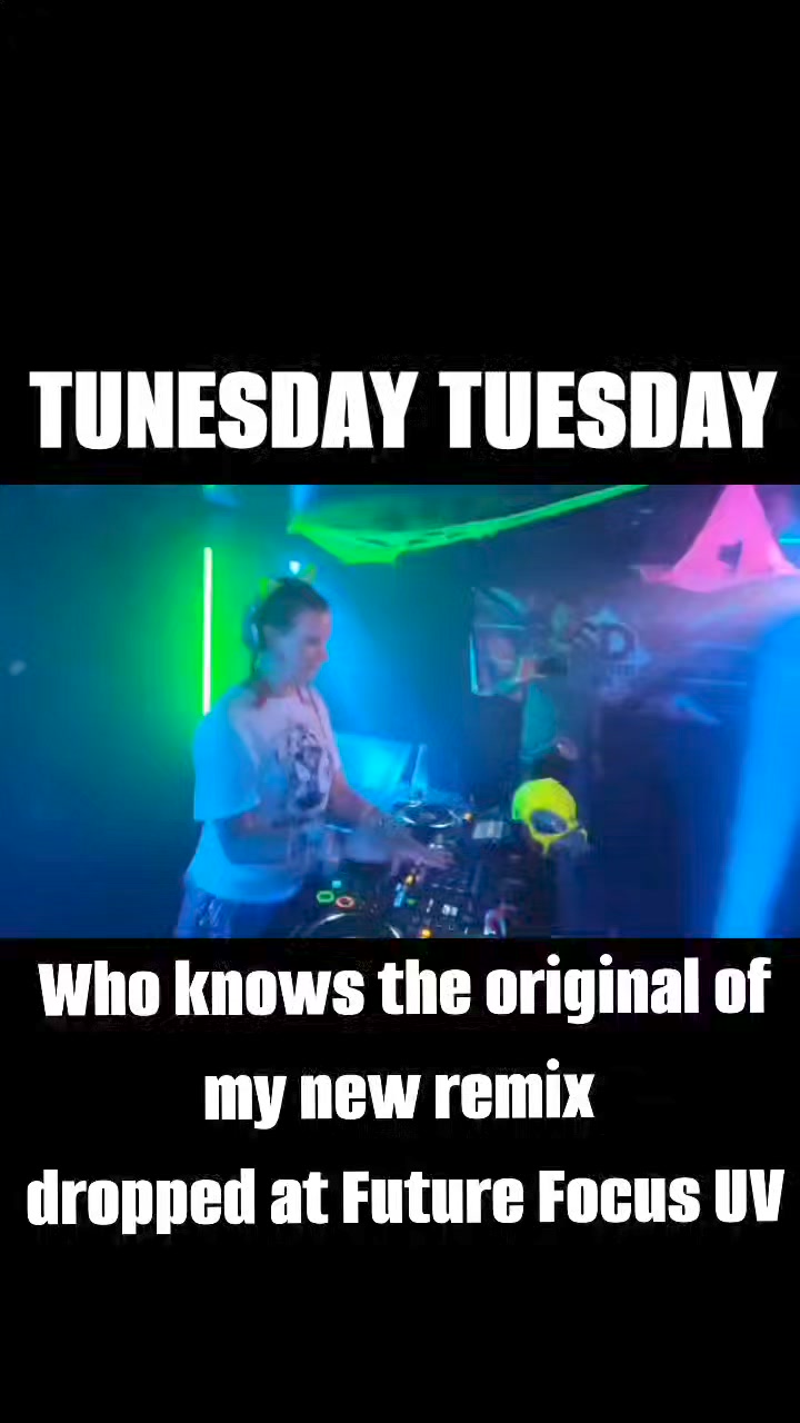 Tunesday Tuesday is my new remix but who knows the original? Future ...