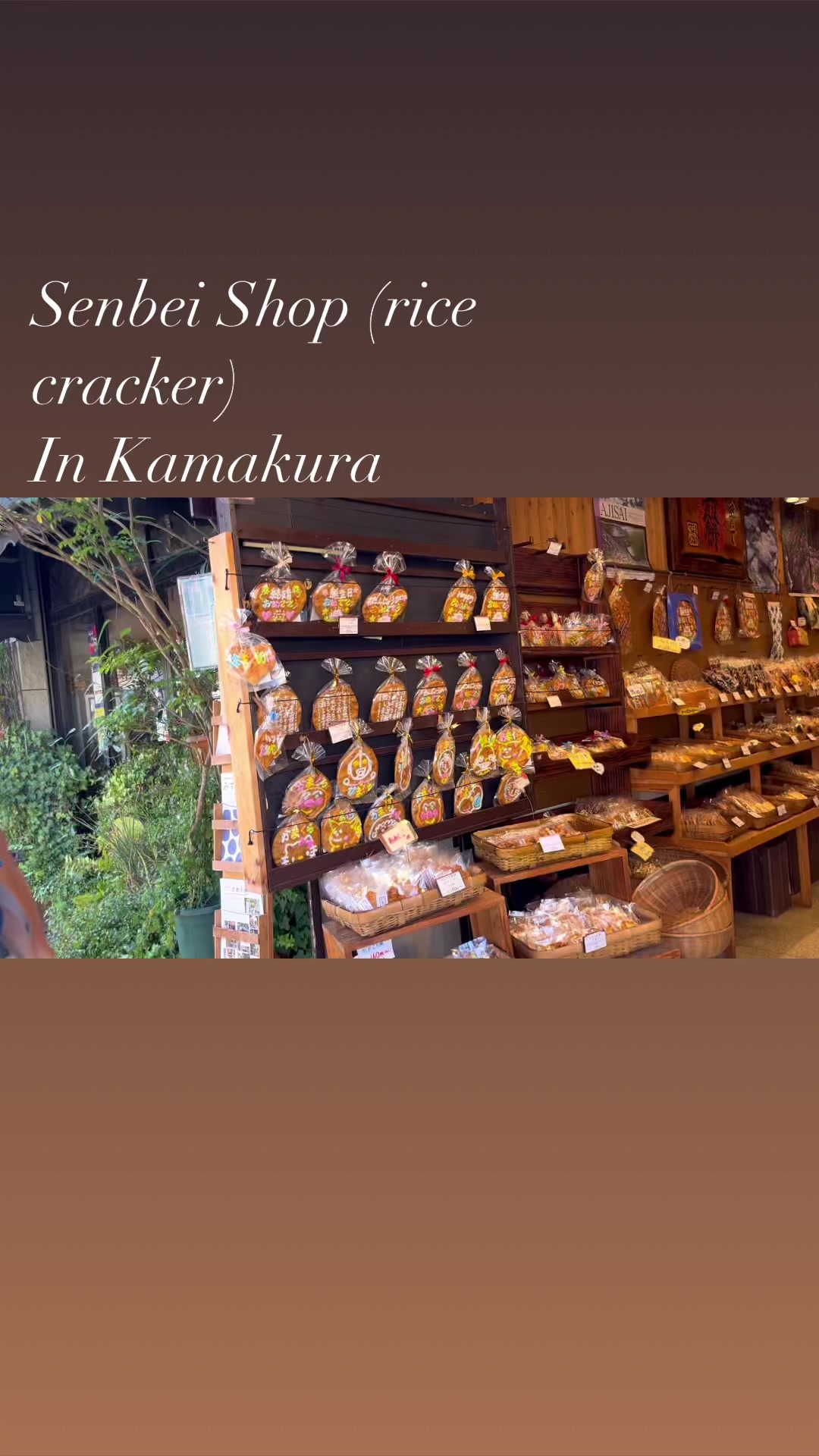 Kamakura street food and shopping finds