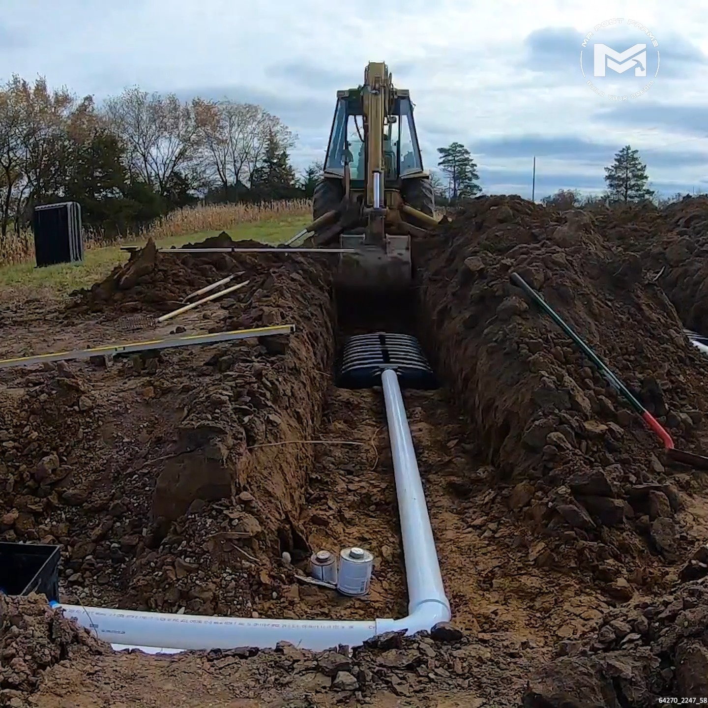 Installing a New Septic System #PlumbingSolutions #SepticTank #Digging ...