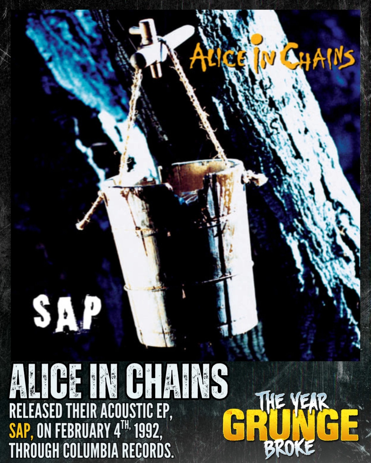 ON THIS DAY, February 4th, 1992, ALICE IN CHAINS released their EP 