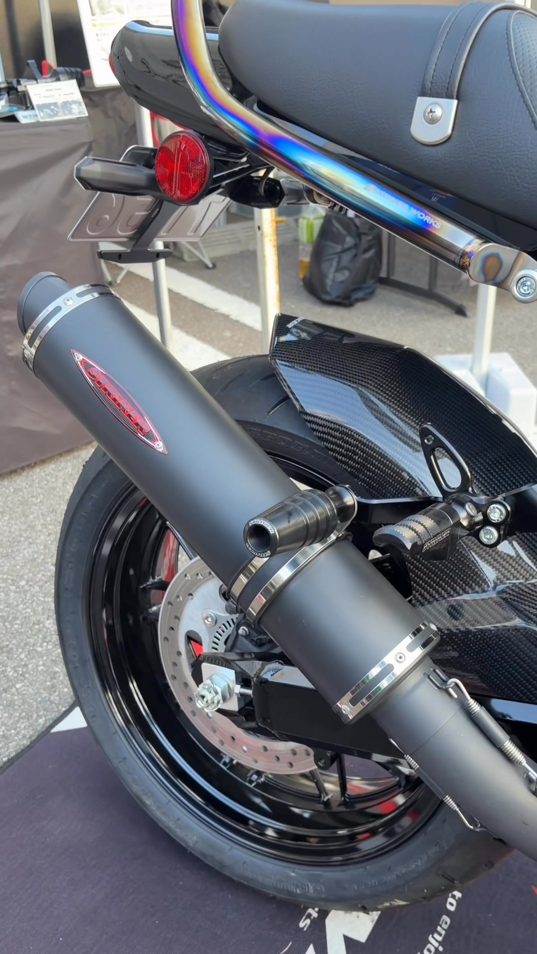 ストライカーブース 新型Z900RS Black Ball Editionのフルエキゾースト