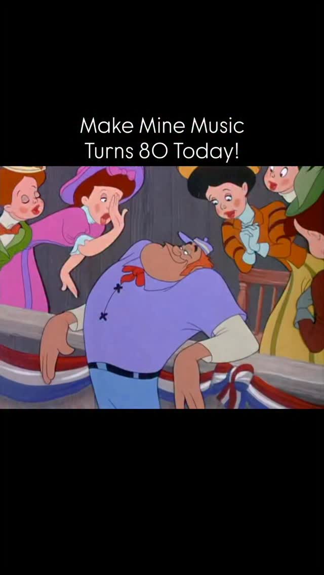 Make Mine Music turns 80 today! Released on April 20, 1946, this