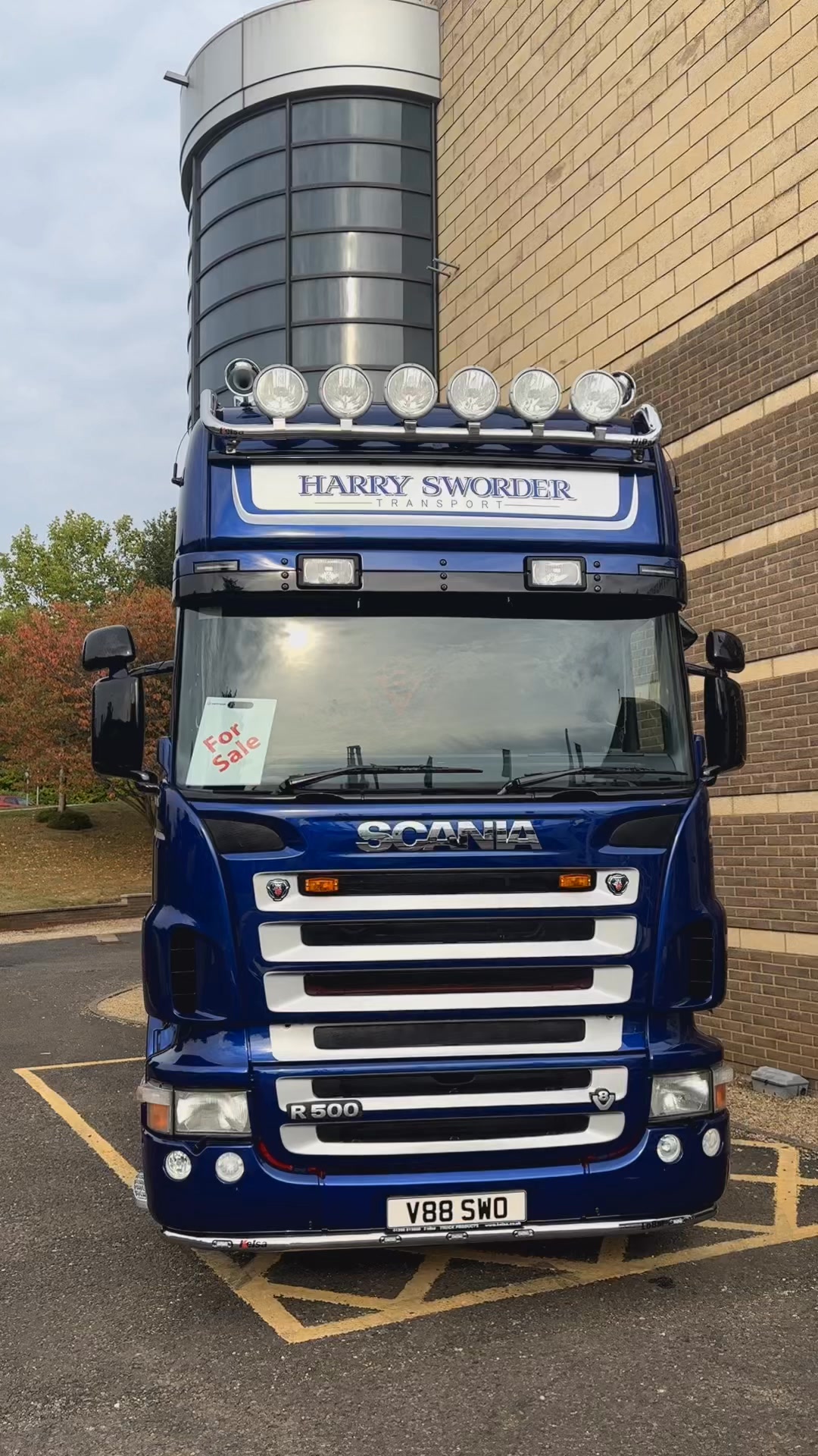 Harry Sworder Transport Scania R500 V8 Topline For Sale at The Retro ...