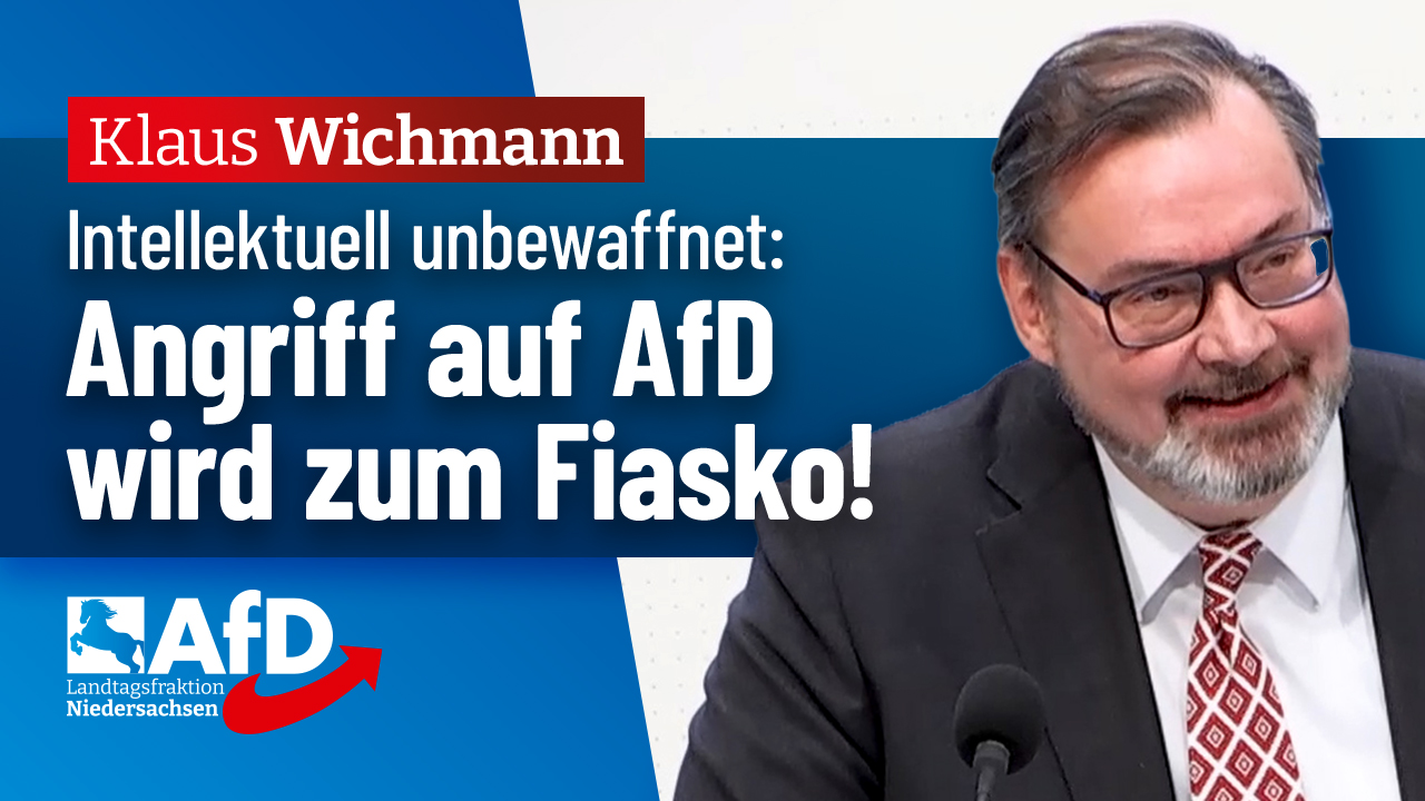 ++ Intellektuell unbewaffnet: Angriff auf AfD wird zum Fiasko! ++ Wenn ...