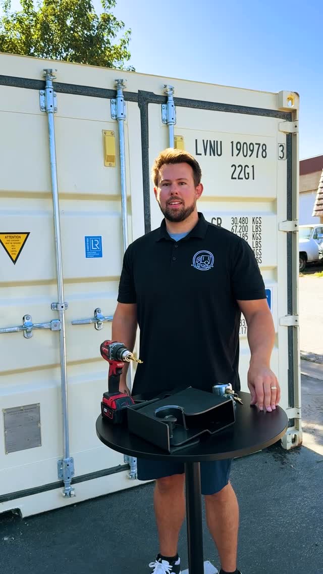 Our Heavy-Duty Bolt-On Puck Lock Box with Puck Lock included is a ...