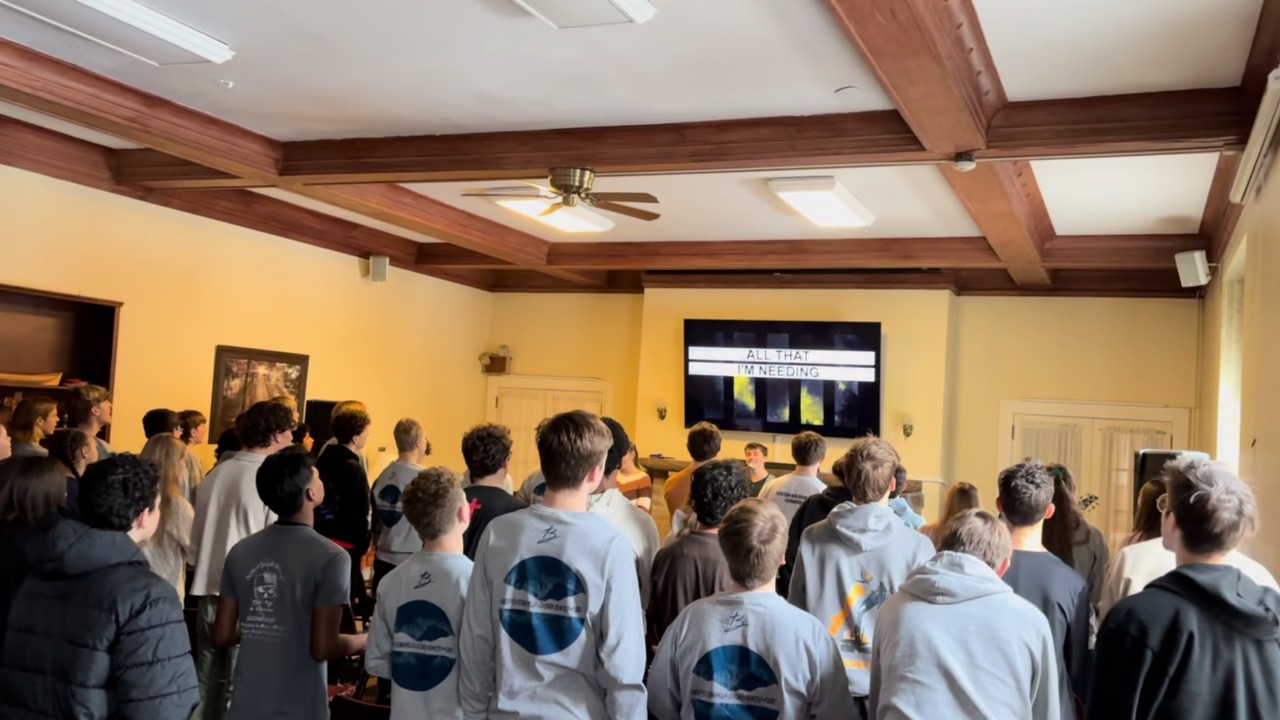Hearing our students worship together is a beautiful reminder that God ...