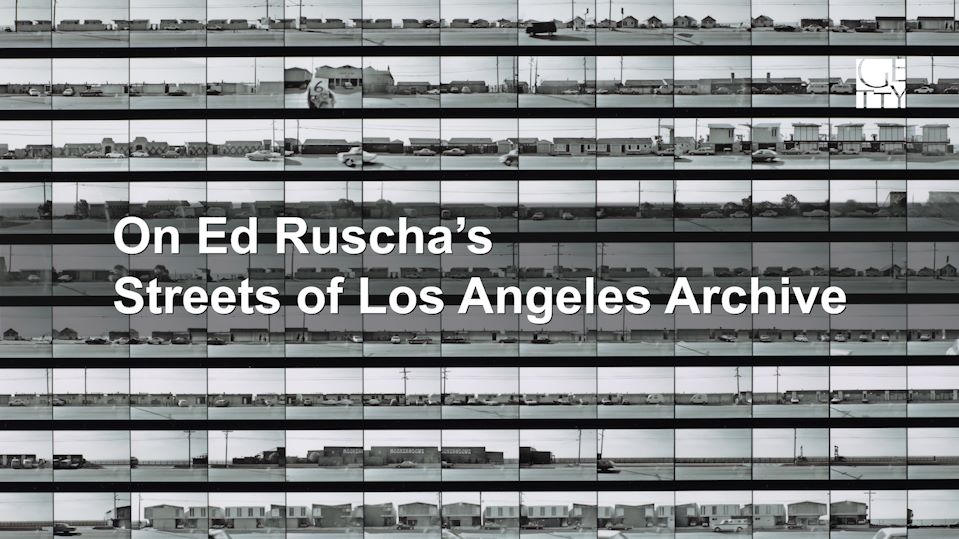 Artist Ed Ruscha's “Streets of Los Angeles” project has lasted